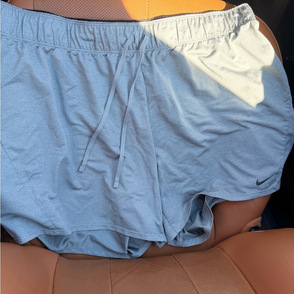 Nike Women's Light Gray Athletic Shorts